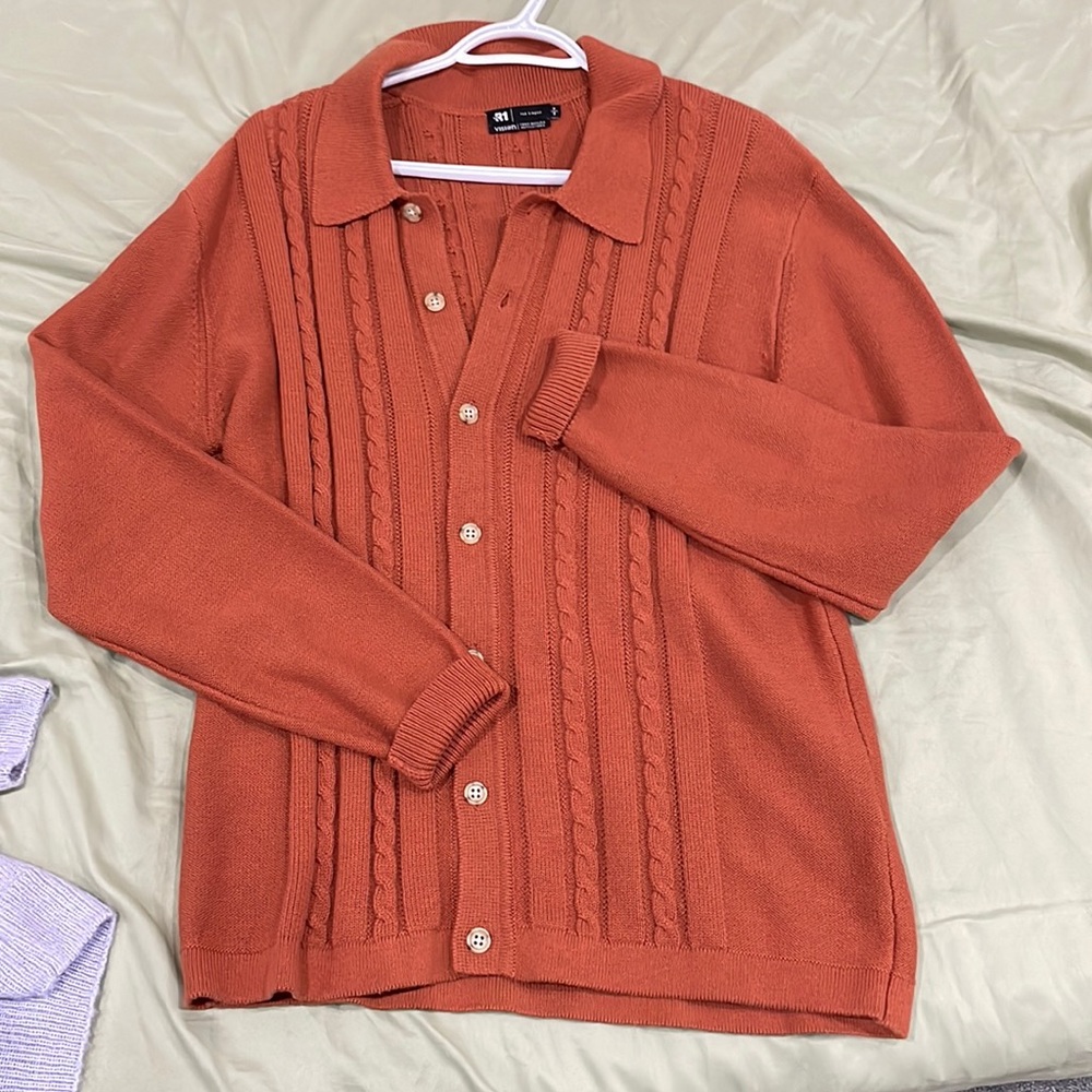 Simeon’s men’s cardigan (brand new)